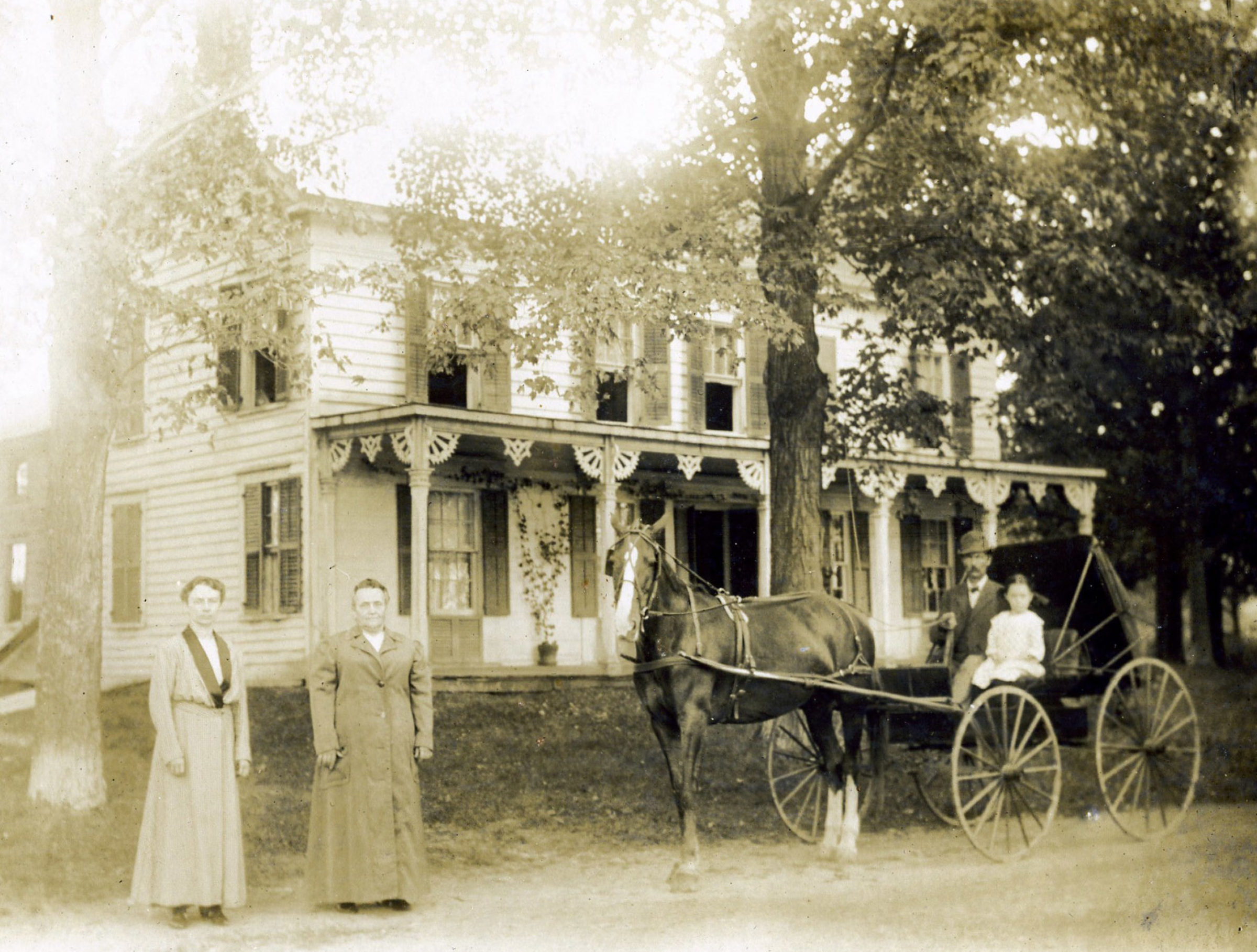In the 1800's, New Concord B&B was a stage coach stop and inn known as the "Publick House"